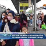 Arus Balik Penumpang KA Berangsung Turun