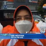 PMI Bagikan Nasi Box Di Pos Mudik