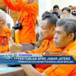 Pertemuan BPBD Jabar-Jateng