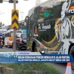 Ribuan Kendaraan Pemudik Mengalir di Jalan Pantura