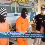 2 Preman Pembakar Traktor Petani Ditangkap