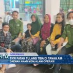 TKW Patah Tulang Tiba di Tanah Air