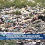 Pemukiman Desa Mundu Pesisir Kumuh oleh Sampah