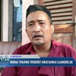 Warga Tonjong Terseret Arus Sungai Cijangkelok