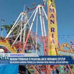 Wahana Permainan di Pasar Malam SC Indramayu Ditutup