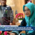 212 Istri Gugat Cerai Suami Selama Juni 2022