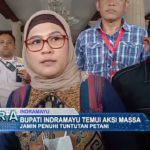 Bupati Indramayu Temui Aksi Massa