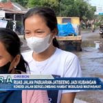 Ruas Jalan Pabuaran-Jatiseeng Jadi Kubangan