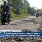 Jalan Penghubung Antar Wilayah Rusak Berbatu