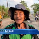 Jalan Penghubung Antar Desa Rusak Berat