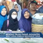 Mendag Tinjau Pasar Jagasatru