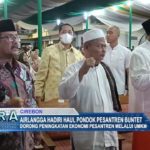 Airlangga Hadiri Haul Pondok Pesantren Buntet