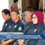 Bumdes se-Kuningan akan Berbadan Hukum