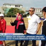 Sekda Cek Kesiapan Lapangan Upacara