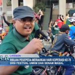 Ribuan Pesepeda Meriahkan Hari Koperasi Ke-75