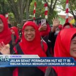 Jalan Sehat Peringatan HUT Ke 77 RI