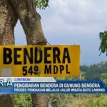 Pengibaran Bendera di Gunung Bendera