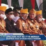 Upacara HUT Ke-77 RI Meriah