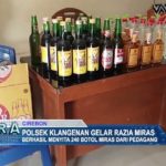 Polsek Klangenan Gelar Razia Miras