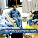 Waketum Partai Berkarya Kunjungi Kuningan