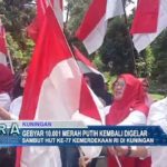 Gebyar 10.001 Merah Putih Kembali Digelar