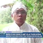 Warga di Kaki Gunung Slamet Gelar Tradisi Ratiban