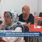 Disbudpar Sosialisasikan Tanda Daftar Usaha Pariwisata