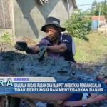 Saluran Irigasi Rusak Dan Mampet Akibatkan Pendangkalan