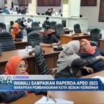 Wawali Sampaikan Raperda APBD 2023