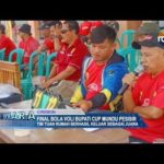 Final Bola Voli Bupati Cup Mundu Pesisir