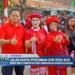 Jalan Santai Peresmian GOR Desa Suci