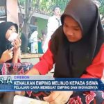 Kenalkan Emping Melinjo Kepada Siswa