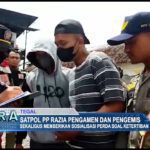 Satpol PP Razia Pengamen dan Pengemis