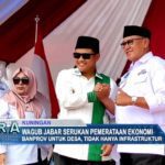 Wagub Jabar Serukan Pemerataan Ekonomi