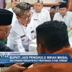 Bupati Jadi Penghulu Nikah Masal