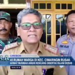 45 Rumah Warga di Kec. Ciwaringin Rusak