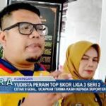 Yudista Peraih Top Skor Liga 3 Seri 2