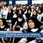 Talkshow Ngopi di Gor Ewangga