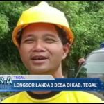 Longsor Landa 3 Desa di Kab. Tegal