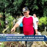 Astana Gede Padat, Jalan Masuk Jadi Makam