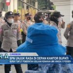 SPN Unjuk Rasa di Depan Kantor Bupati