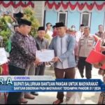 Bupati Salurkan Bantuan Pangan Untuk Masyarakat