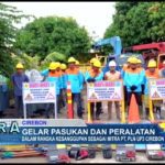 Gelar Pasukan Dan Peralatan, Dalam Rangka Kesanggupan Sebagai Mitra PT PLN UP3 Cirebon