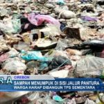 Sampah Menumpuk di Sisi Jalur Pantura