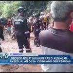 Longsor Akibat Hujan Deras di Kuningan