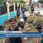 Saluran Drainase Sering Meluap Saat Hujan