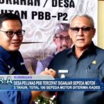 Desa Pelunas PBB Tercepat Diganjar Sepeda Motor