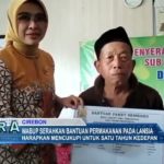 Wabup Serahkan Bantuan Permakanan Pada Lansia