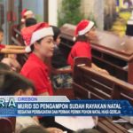 Murid SD Pengampon Sudah Rayakan Natal