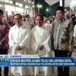 Stafsus Menteri Agama Tinjau Malam Misa Natal